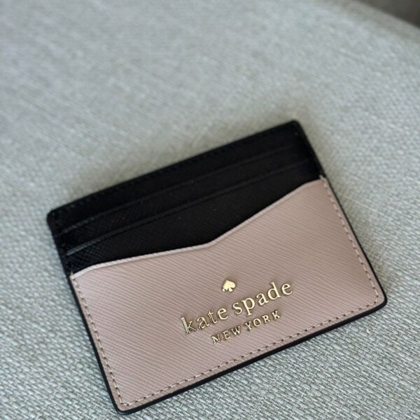 Porta cartão Kate Spade Bicolor