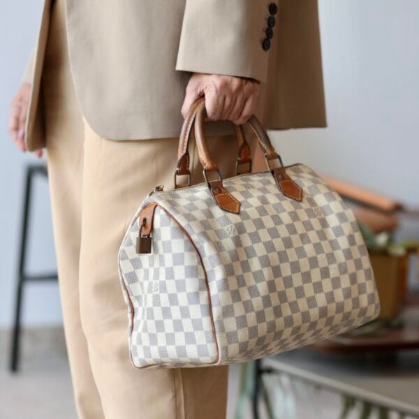Louis Vuitton Speedy 30 Damier Azur